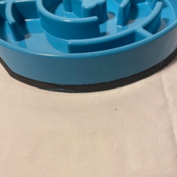 Petstages Slow Fun Feed Dog Bowl, Dishwasher Safe, Blue - Picture 11 of 14